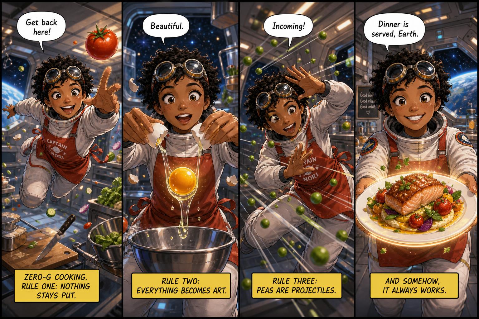 Galley 7 — Sci-fi comedy